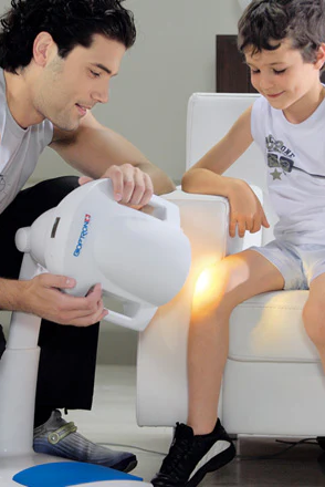 Bioptron Pro1 with table stand 2